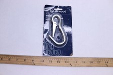 Attwood Utility Snap Hook Zinc-Plated Steel 4-In Long x 1/2-In Ring Diameter