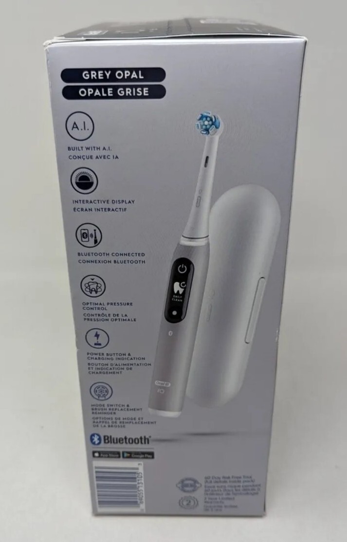 Oral-B Series iO 6 Power Toothbrush - Grey Opal - Brand New