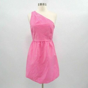 j crew pink dress