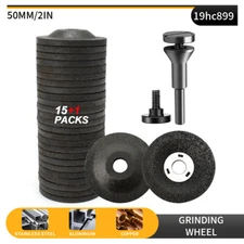 2" Grinding Discs Wheels For Mini Air Angle Grinder Polishing Metal Wood Stone