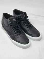 Sperry STS 87845  High Top Women’s Black faux Leather Shoes size 12