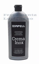 CREMA APELL PROFESSIONALE PER LAVELLI ACCIAIO INOX  ML.250 LUCIDANTE RIAVVIVANTE