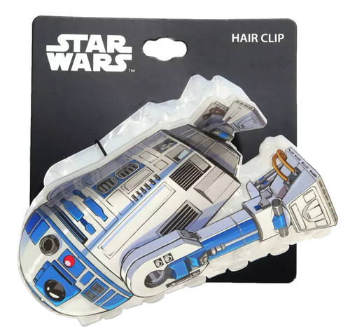 NEW Star Wars R2-D2 Droid Hair Claw Hair Clip Hair Accessory Disney Parks Cute
