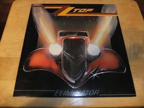 1983 First Pressing ZZ TOP ELIMINATOR Vinyl LP ROCK BAND 1-23774 EX/ VG+ COND - Afbeelding 1 van 9