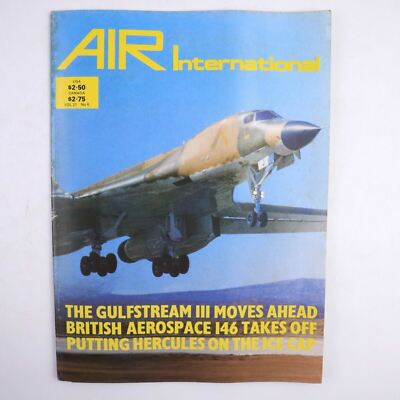 Air International Magazine December 1981 Gulfstream III British Aerospace 146
