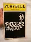 FIDDLER ON THE ROOF  PLAYBILL - HARVEY FIERSTEIN-  JUNE  2005 - BROADWAY — photo 1