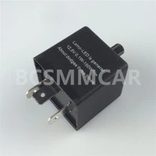 3-Pin Electronic Flasher Relay Fix For Car Turn Signal Light Bulbs Hyper Flash