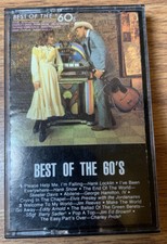 Best of the 60's Cassette Various Country Artists