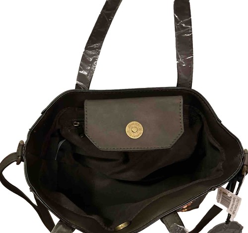 T-Shirts & Jeans Floral Embroidered Dual Crossbody Purse, Brown - Picture 4 of 4