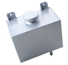 Aluminum Radiator Coolant Overflow Tank Reservoir Universal Expansion Recovery