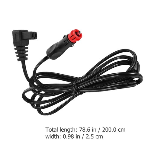 Car Refrigerator Power Cord Mini Fridge Cords Cable For Extender - 第 4/12 張圖片