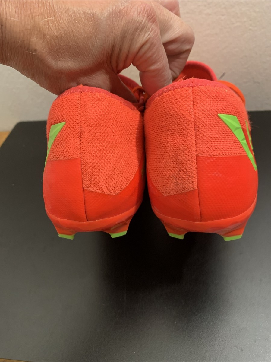 Adidas Predator Edge.3 Low FG Soccer Cleats Orange Green  display picture 3