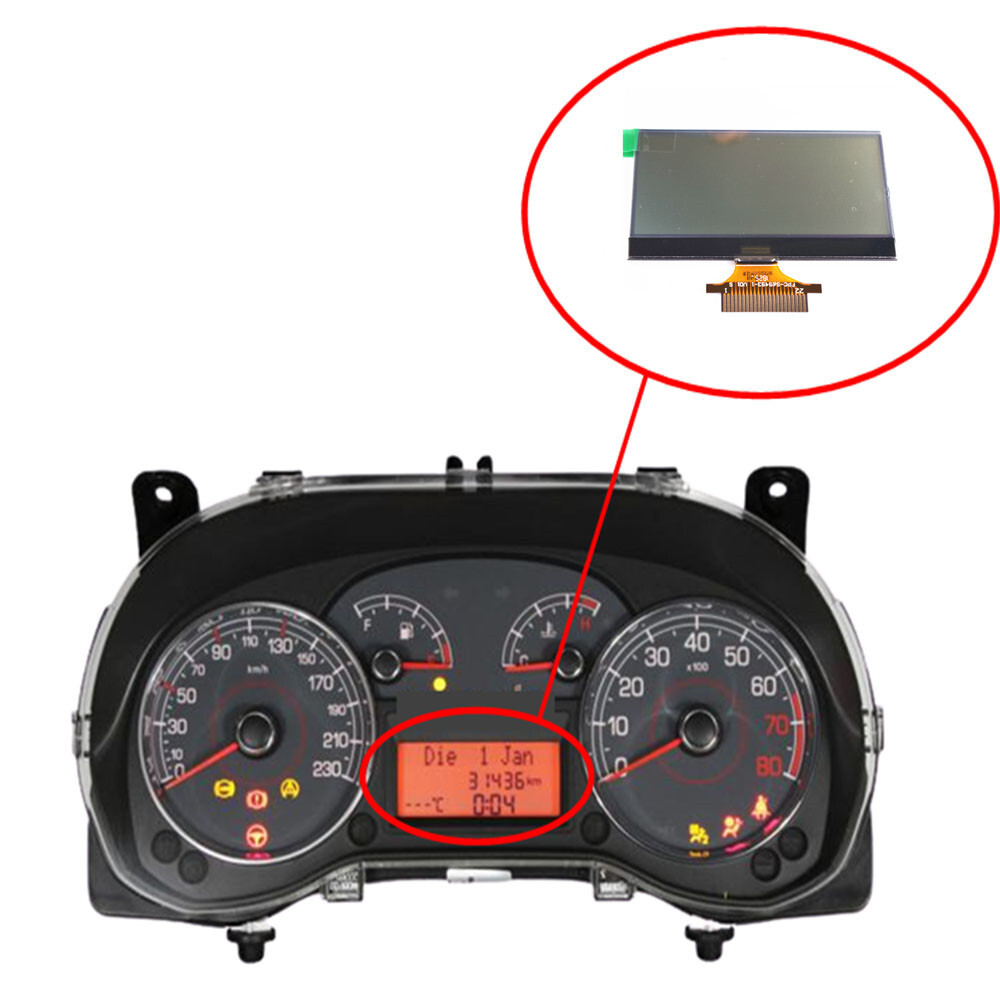 LCD Display Screen For Fiat Linea Punto Fiorino Doblo Qubo 51822828 503003011600