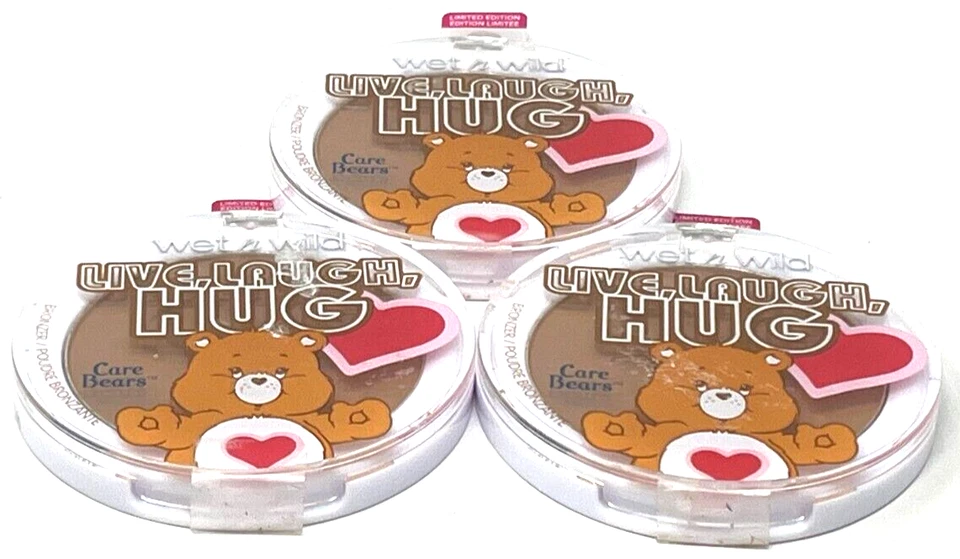(3) Wet N Wild x Care Bears Live Laugh Hug Bronzer Sealed 1114867 Live Laugh Hug - Image 2 of 3