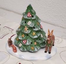 Villeroy & Boch Christmas Toys Windlicht Weihnachtsbaum mit Waldtieren V&B mehr