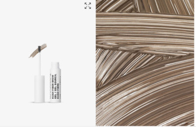 NIB MILK MAKEUP KUSH Fiber brow gel in Dutch (med drk brown) Full Size!