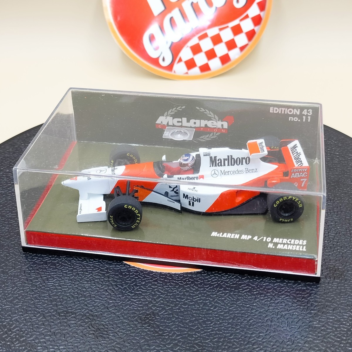 MINICHAMPS 1/43 McLaren MP4/10 Mercedes Mansell Marlboro MINICHAMPS 1/43 McLaren MP4/10 Mercedes Mansell Marlboro
