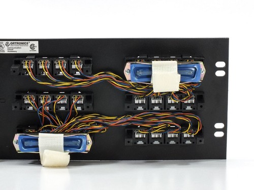 Ortronics Inc OR-808044023 48 Port Modular Quadframe Telco Patch Pan - Picture 6 of 7