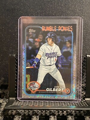 Drew Gilbert 2024 Topps Pro Debut Sparkle Foil #129/175 - Rumble Ponies/Mets