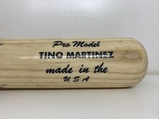 Rays Yankees Circa 2005 Tino Martinez Game Used Bat LOA 