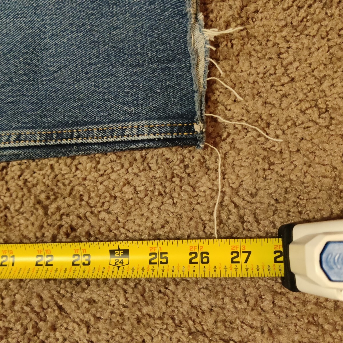 Vintage Levi's Orange Tab Denim Jeans Men's 36x26 CUT Wide Vintage Levi's Orange Tab Denim Jeans Men's 36x26 CUT Wide