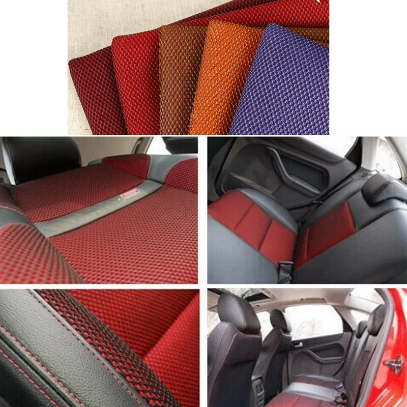 Thick 3D Air Spacer Sandwich Mesh Fabric Net Cloth Car Seat Cover Material - image 3 of 4