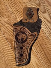 VTG 1960'S TOY GUN OR CAP GUN HOLSTER UNKNOWN BRAND Western