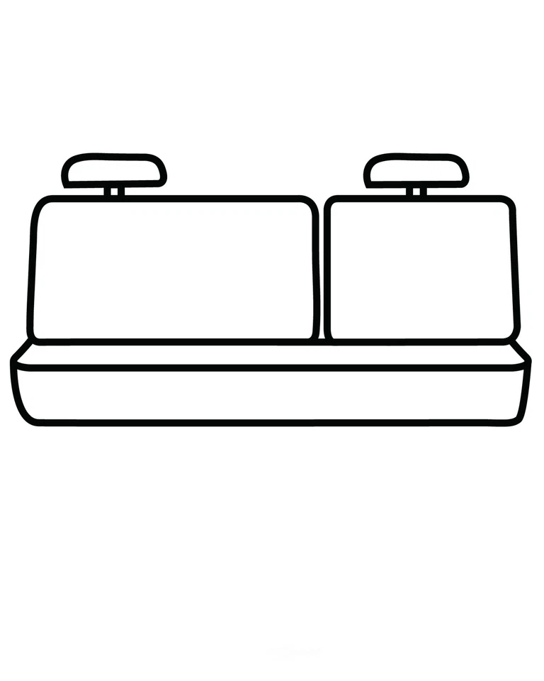 Funda de asiento-SL Seat Saver SS7454PCGY se adapta a Nissan Frontier 12-14 Foto 4 de 4