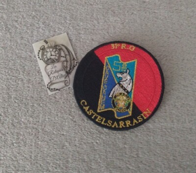 Aufnäher/Patch 31. Regiment des Genies 5. Kompanie Castelsarrasin ''Cave Canem''