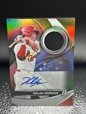 2022 Bowman Platinum - Platinum Pieces Autograph Relics #PPAR-NGM Nolan...