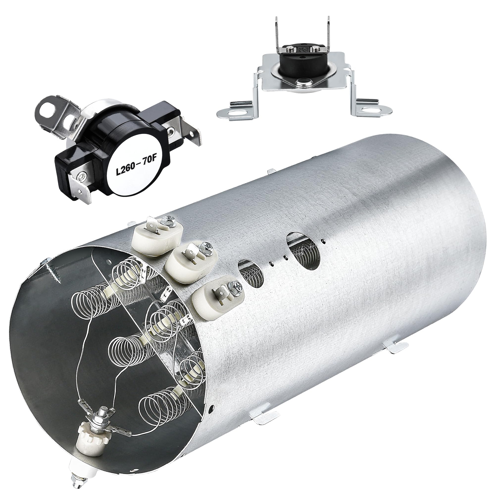 High-Quality Dryer Heating Element Kit with Thermal Limiter & Thermostat 134792700 137032600 3204267