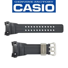 CASIO G-SHOCK  Gulfmaster GWN-1000B Watch Band Strap Black Rubber 10473487
