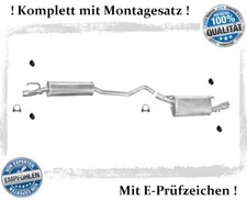 Auspuffanlage für Opel Tigra 1.4, 1.6 16V Bj.94-00 Auspuff Montagesatz