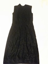 Carolina Herrera Vintage Velvet Dress 