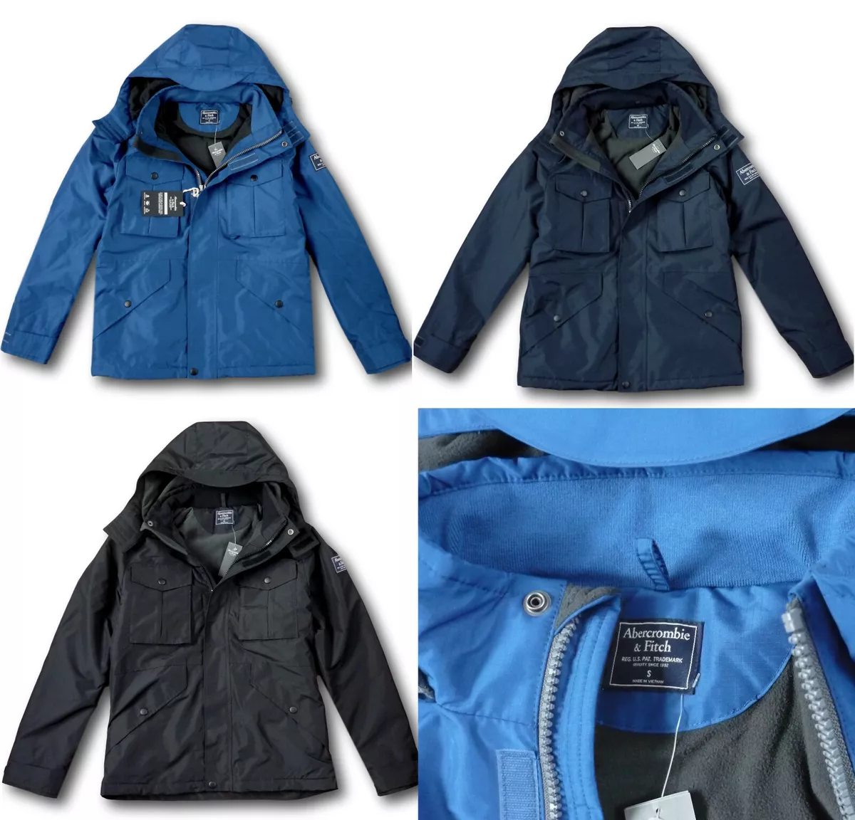 Abercrombie and fitch midweight technical jacket sale