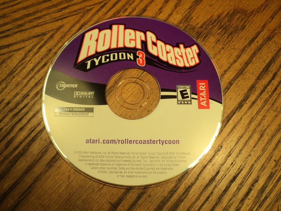 Roller Coaster Tycoon 3(PC, 2004) Complete - Image 2 of 4