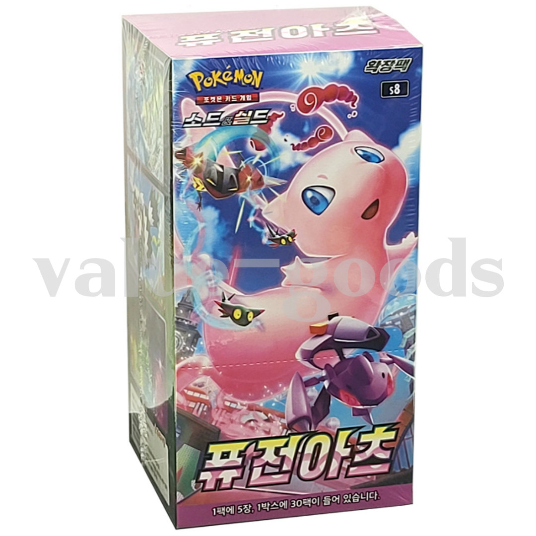 Pokemon Card Sword&Shield Fusion Arts Booster Box S8 30Pack