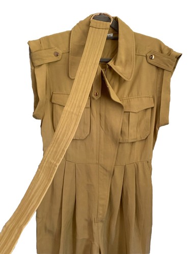 Shona Joy AU 12 US 8 EUR 40 Matilda Jumpsuit Utility Safari - Inc Belt - Picture 8 of 13