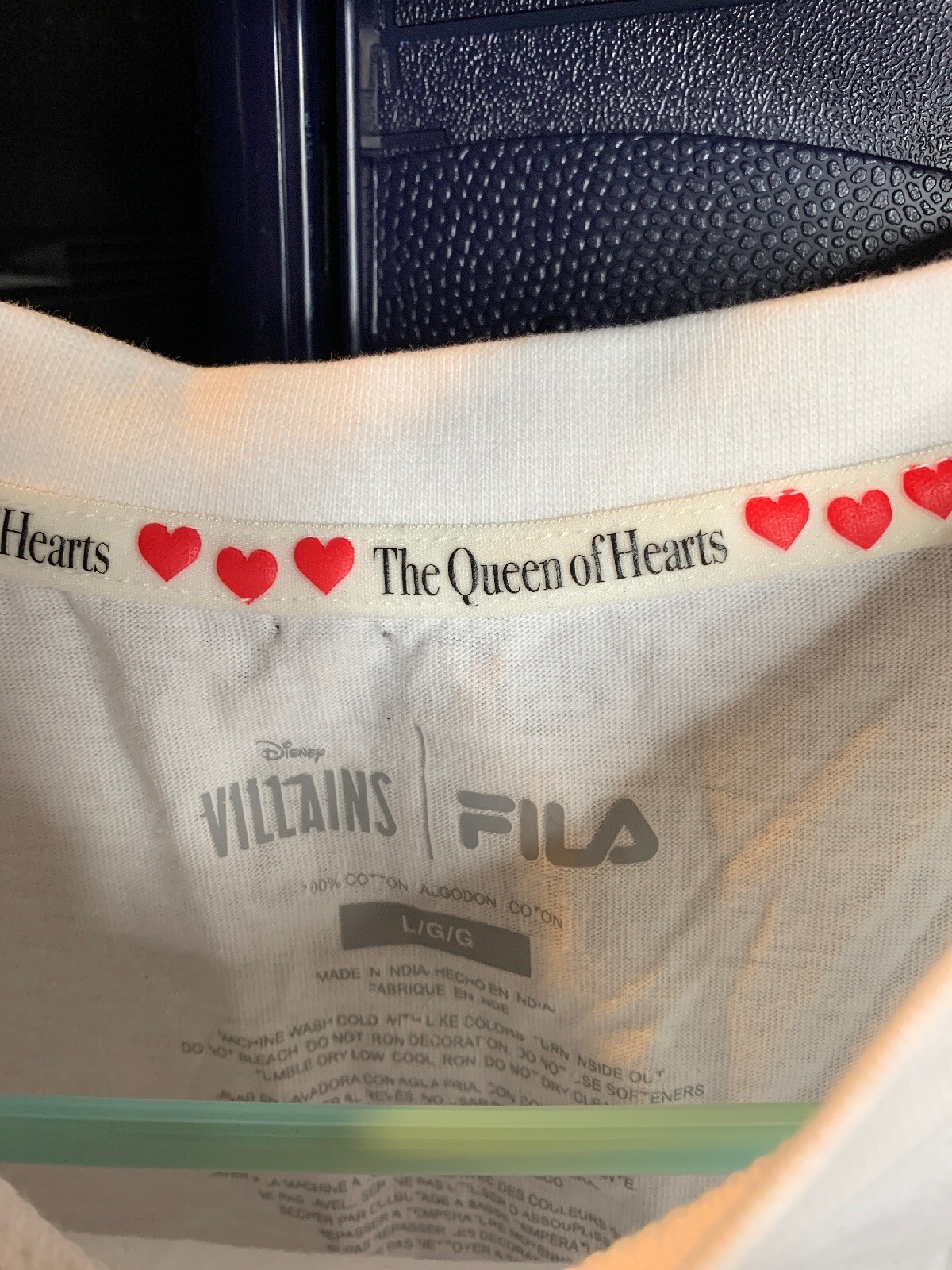 T shirt grafica Fila X Disney Villains La regina di cuori uomo grande