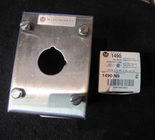 Allen-Bradley 800H-1HZ4, 30 MM Hole, Stainless Steel, Pushbutton Enclosure, 1pc
