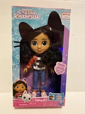 Gabbys Dollhouse 8” Gabby Girl Netflix Doll with Removable Headband Cat Ears NIB
