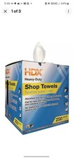 HDX Heavy-Duty Shop Towel Wiper   10 in. W x ...