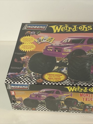 Weird-ohs LINDBERG DODGE Purple MONSTER TRUCK 1/24 Model Kit Sealed Limited 5000 - Picture 20 of 22