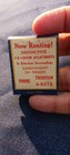 WARNER VILLAGE...TRENTON NJ.  1960S...UNSTRUCK MATCHBOOK — photo 2
