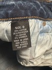 Fire & Rain Flare Jeans Size 0 Light Wash Distressed Whiskering Raw Hem — photo 3