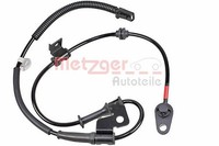 Metzger Autoteile ABS Sensor Raddrehzahl 09001301 FüR RIO KIA UB 3 Hatchback Van