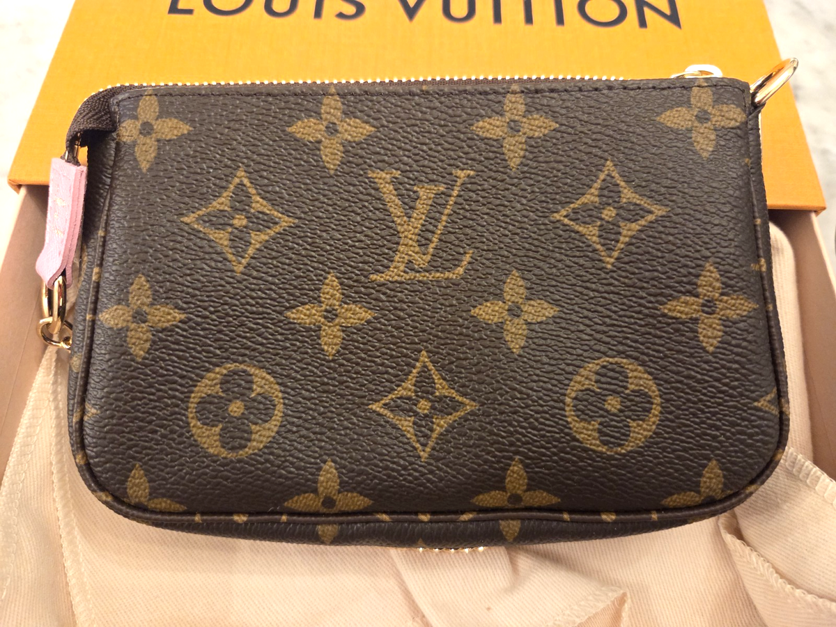 New Louis Vuitton Mini Pochette M82623 Ice Skating Vivienne Bag
