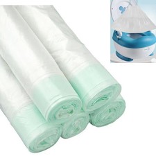50Pcs Set Disposable Travel Potty Liners Training Toilet Portable Seat Bin Bags