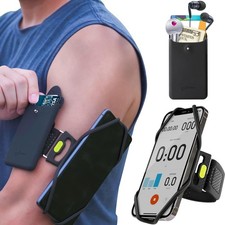 Cell Phone Armband w/Sport Pocket L Size Fits 4.7-7.2in Phones Running