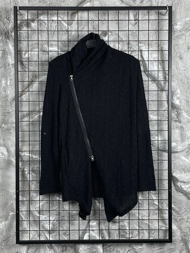 Jackrose Japanese Brand Assymetrical Avantgarde Zip Jacket Siz M Rick Owens Vibe - product listing photo